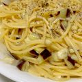 里部あみ's cooksnap of when they made ☆玉葱と茄子のガーリック冷製パスタ☆.