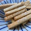 甘味に溺れたい's cooksnap of when they made 材料2つ！ザクザクおから♡ビスコッティ風.