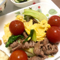 あ〜い's cooksnap of when they made 牛肉と青梗菜のオイスターソース炒め.
