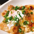 クックN6HH6Q☆'s cooksnap of when they made 絶品！濃く旨!!温泉卵と相性バッチリ豚丼.