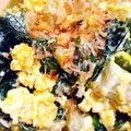 ぴかりんぼん's cooksnap of when they made ふきと生わかめの卵サラダ.