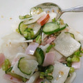 churu's cooksnap of when they made かぶときゅうりのサラダ.