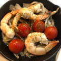 クックETU17D☆'s cooksnap of when they made 簡単！スキレットでエビのアヒージョ☆.