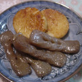 くーこぷ's cooksnap of when they made 超簡単！長芋とこんにゃくのお焼き.