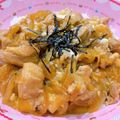 クック32CQ2H☆'s cooksnap of when they made 茅乃舎だしの親子丼(15.10さらに改).