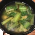 はらぺこまさる's cooksnap of when they made 免疫力アップ！長芋小松菜のお味噌汁.
