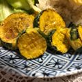 chi−ちゃん's cooksnap of when they made じゅーしー☆ズッキーニのカレーステーキ.