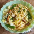 3life's cooksnap of when they made フライパン一つdeキャベツのスープスパ.