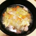 take♪aki♪'s cooksnap of when they made 簡単美味☆コーンと野菜と卵の中華スープ☆.