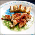 ともみろ's cooksnap of when they made 鶏皮串無し焼き鳥。.