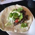 ハタケちゃん's cooksnap of when they made 簡単メキシコ料理！小麦粉トルティーヤ皮♪.