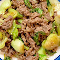 なつ♫'s cooksnap of when they made 簡単よ！牛肉と青梗菜のオイスター炒め.