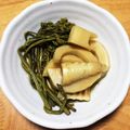 micchily's cooksnap of when they made たけのこ＆わらびの煮物　簡単！.