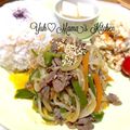 YUH♡ママ's cooksnap of when they made 牛肉としらたきのピリカラ炒め.