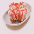 まあまま☆0403's cooksnap of when they made ✨お弁当に_φ(･_･カニカマ噴水✨.