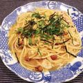 miwayon's cooksnap of when they made ✿豚肉と大根おろしのパスタ✿.