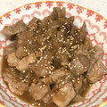 ChunChun☆≡'s cooksnap of when they made 豚角切りのジンジャー炒め.