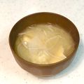 ChunChun☆≡'s cooksnap of when they made もやしと油あげのお味噌汁✿.