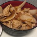自炊を始めた大学生's cooksnap of when they made 豚肉のわさび醤油丼.
