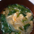 えびえり's cooksnap of when they made ほうれん草とタマネギの卵とじのみそ汁.