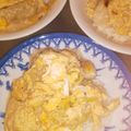 ままかね's cooksnap of when they made 餃子の卵とじ丼.