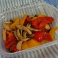 ジェラトーニ❁'s cooksnap of when they made もう一品！パプリカとしめじの中華炒め.