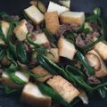 Satomin’s's cooksnap of when they made 牛肉と厚揚げの甘辛オイスター炒め.