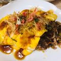 あめにゃん's cooksnap of when they made 簡単♡オム焼きそば飯.