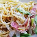 さつまいも‼'s cooksnap of when they made アスパラベーコンのレモンパスタ.