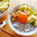 ありっさありー's cooksnap of when they made ぱぱっと丼♪アボカドしらす納豆丼★.