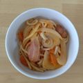 ayarihamu's cooksnap of when they made 牛乳不要！簡単！激うま♡ナポリタン♡.