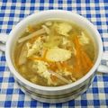 ととろ＆めい's cooksnap of when they made たまごふわとろ♪えのきのスープ.