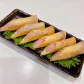 ゆにこーん☆'s cooksnap of when they made おひとりさまのウインナーで春巻きおつまみ.
