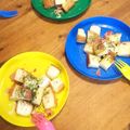 金魚のひらり's cooksnap of when they made フォークでね♪チーズガーリックトースト.