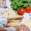hitomi♪＊'s cooksnap of when they made お弁当に！「竹輪のチーズ焼き」.
