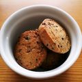 Stockn's cooksnap of when they made きなこと胡麻のサブレ.