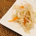 shiho23's cooksnap of when they made レモン味のアジアン風de切干大根.