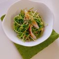 じゅんぴ105's cooksnap of when they made レンジで１分！豆苗と竹輪のポン酢和え.