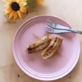 ariｻﾝ's cooksnap of when they made 焼きバナナ.