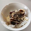 じう630's cooksnap of when they made ズボラごはん☆黒胡椒ソースマヨ丼☆.