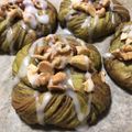 ちょこクリームちーず's cooksnap of when they made 抹茶と餡子のマーブルパン.