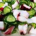 たもじん's cooksnap of when they made お弁当におすすめ◎タコときゅうりの酢の物.