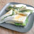 花ノ香ʕ•ﻌ•✽ʔ's cooksnap of when they made 5分で完成！チーズと大葉のはんぺんサンド.