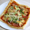 ＬＥＭＯＮ92's cooksnap of when they made 揉むだけ！簡単ピザ生地.