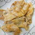 azuazu♡'s cooksnap of when they made 豚肉の辛子マヨ和え。.