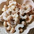でりーK's cooksnap of when they made ♡大豆とシーチキンのわさびマヨサラダ♡.
