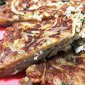 オリーブP's cooksnap of when they made お蕎麦のチヂミ。意味が違うそばガレット.