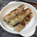 ♡MaMoM♡'s cooksnap of when they made お弁当に豚肉のちくわ・大葉、チーズ巻き.
