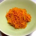 shii♡h's cooksnap of when they made 酢がミソですの♪ にんじんしりしり♪.