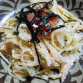 ＴＯＭＯＷＡＴ's cooksnap of when they made お家のたらこ♡♥スパゲティ.